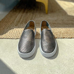 Jibs Classics Space Gray leather slip-on sneaker shoes sustainable Editorial