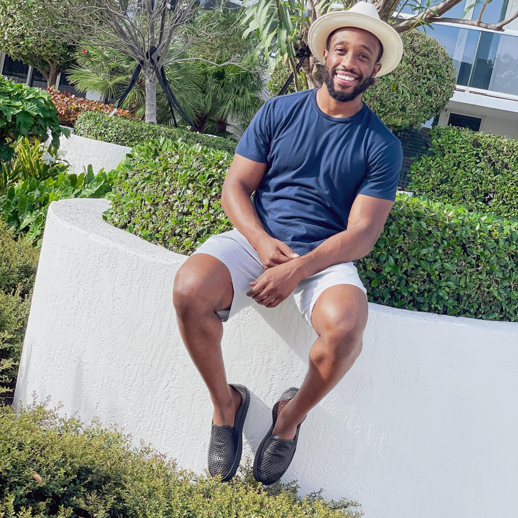 Jibs Classics Jet Black Royale leather slip-on sneaker shoes sustainable Editorial