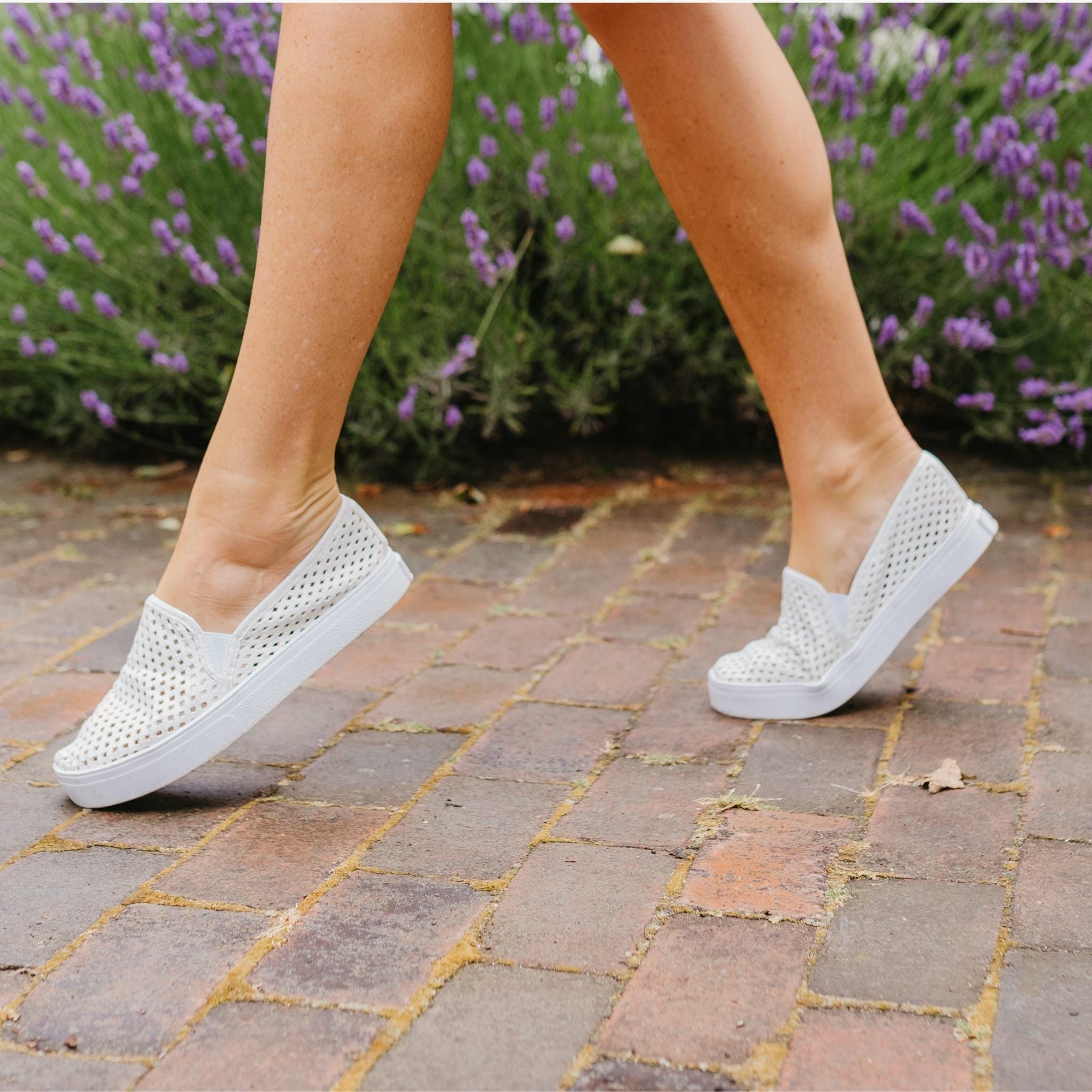 Jibs Classics Soft White leather slip-on sneaker shoes sustainable Editorial
