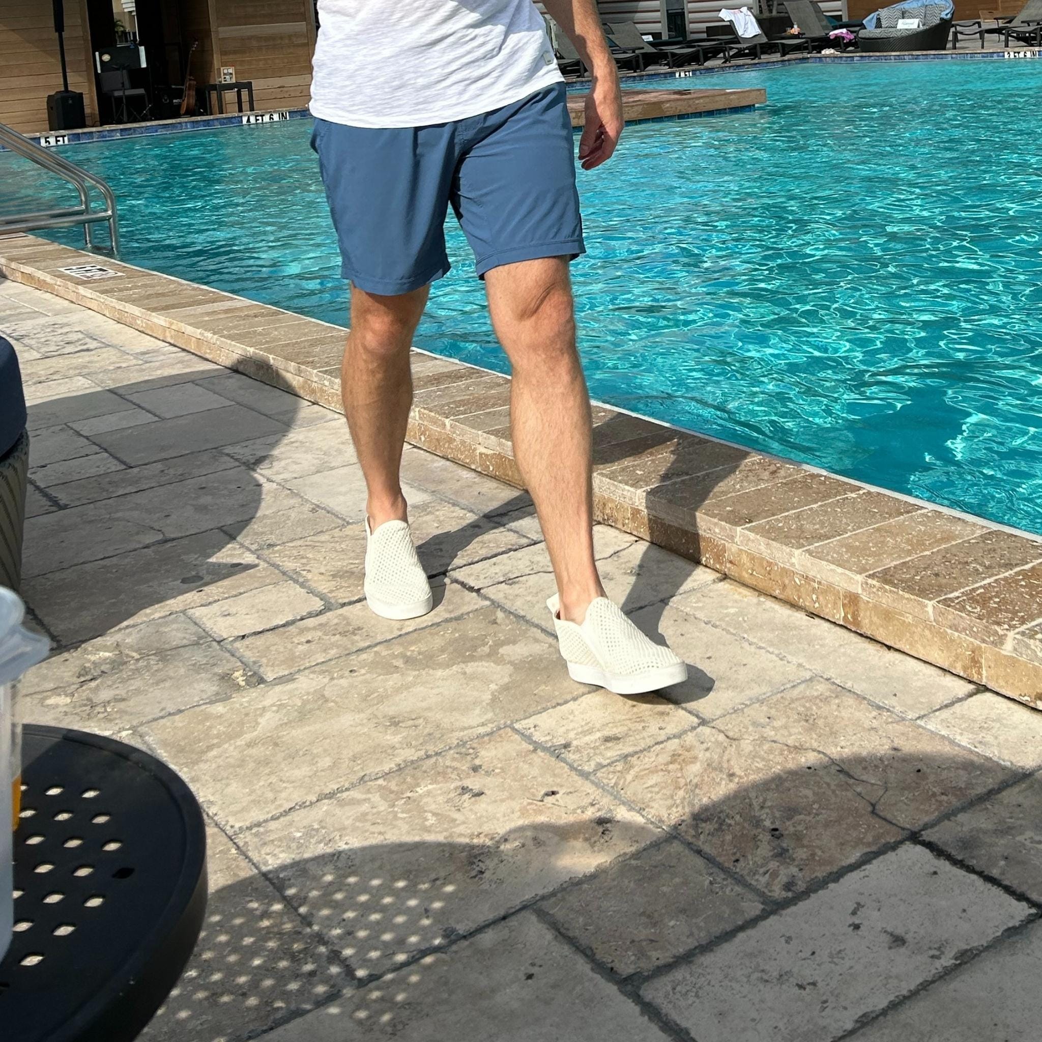 Jibs Mid Rise Soft White leather slip-on sneaker shoes sustainable Editorial