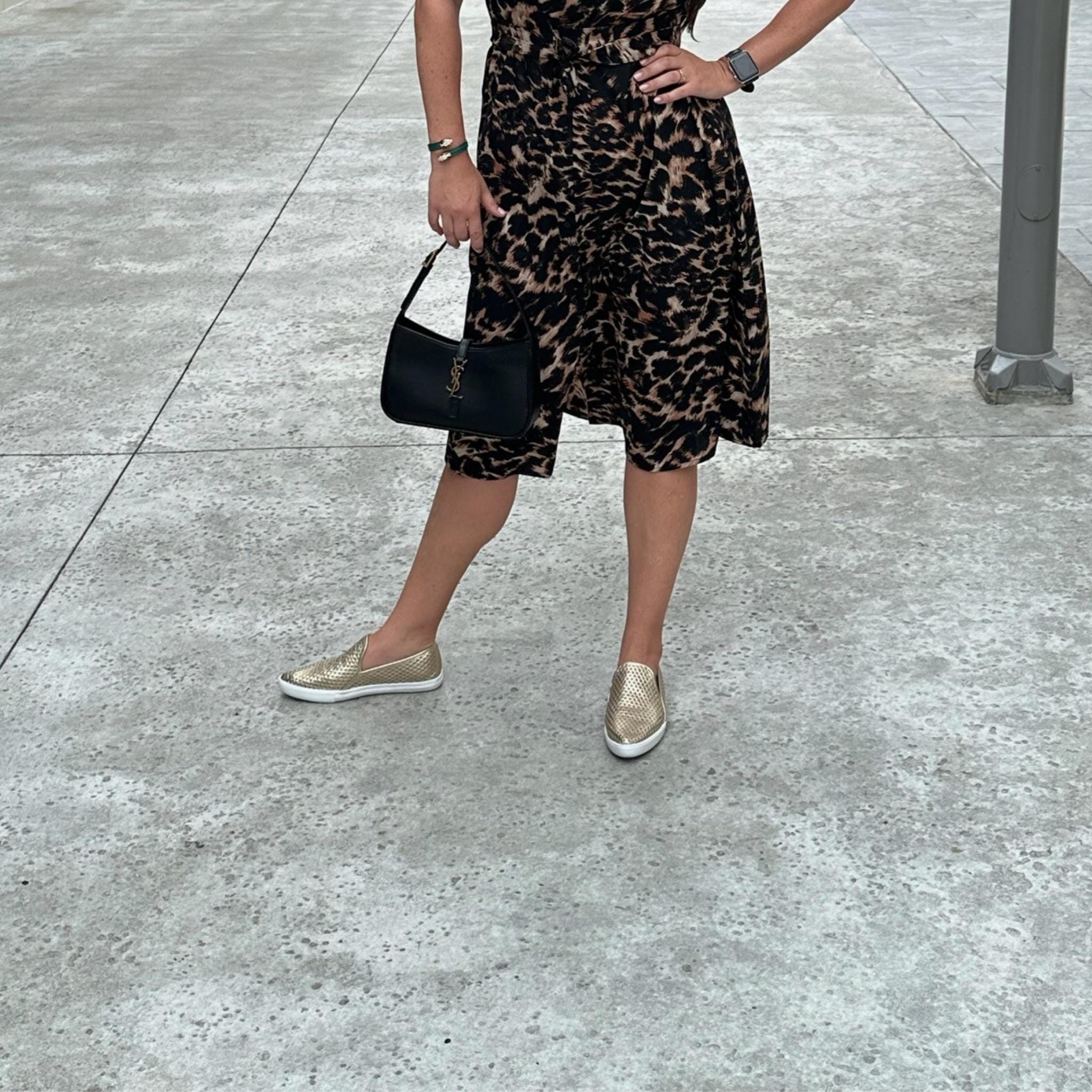 Jibs Slim Gold leather slip-on sneaker flat shoes sustainable Editorial