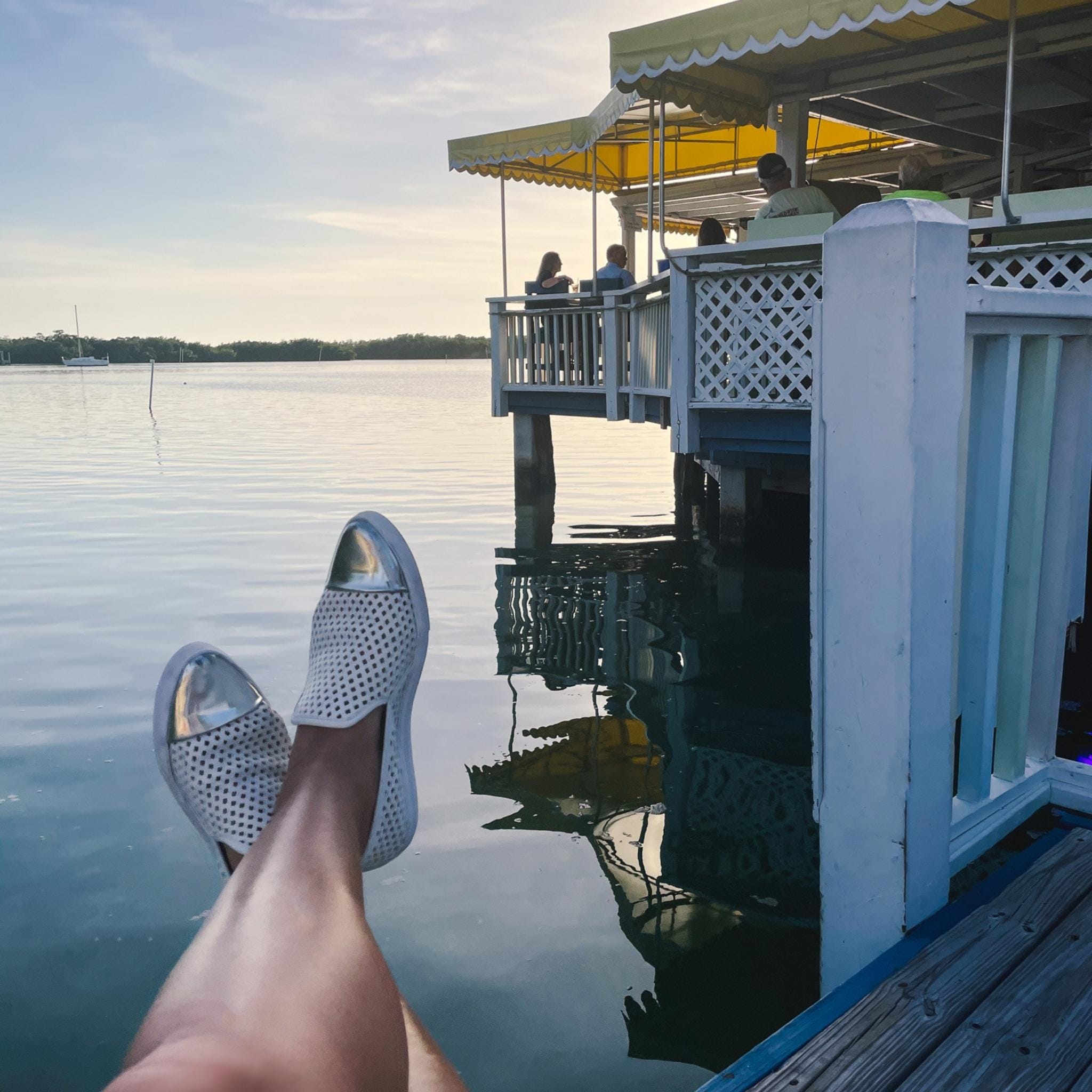 Jibs Slim Soft White + Silver Toe Cap leather slip-on sneaker flat shoes sustainable Editorial