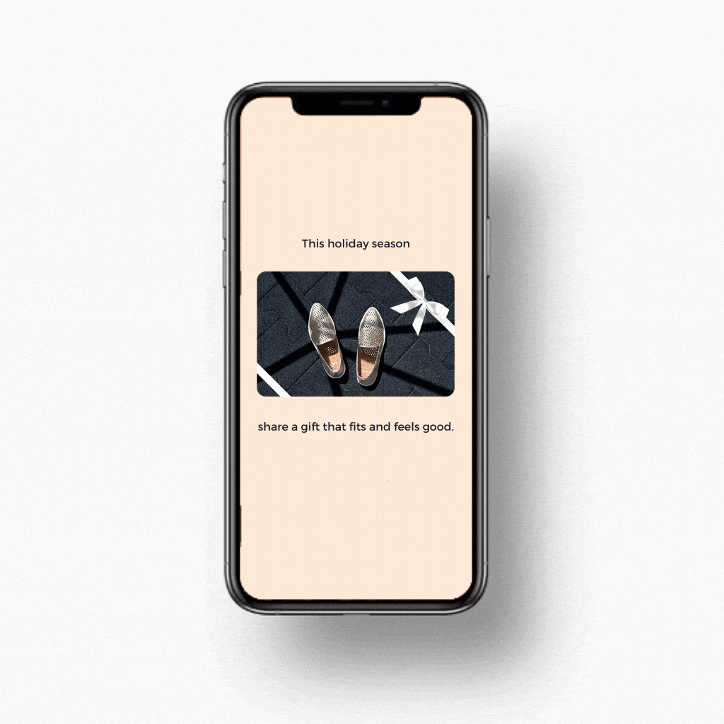 This holiday season share a gift that fits and feels good.