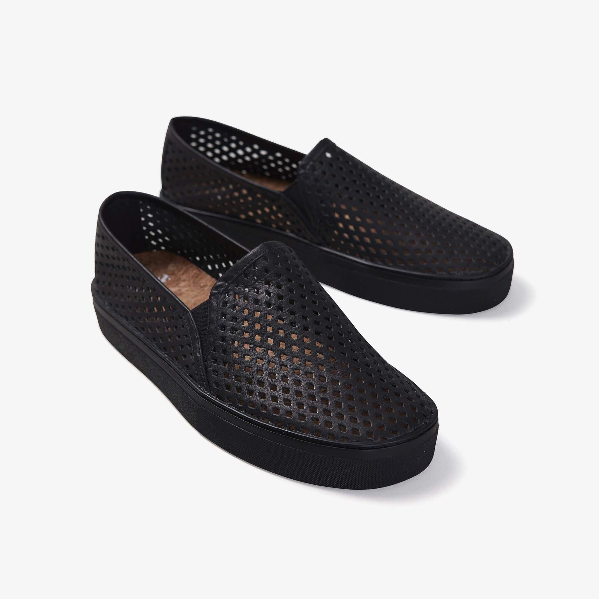 Jibs Classic Jet Black Royale Slip On Sneaker-Shoe