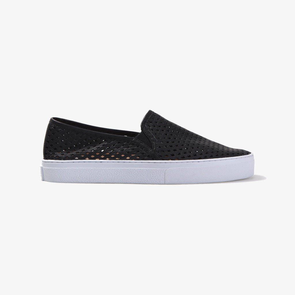 Jibs Classic Jet Black Slip On Sneaker-Shoe Side