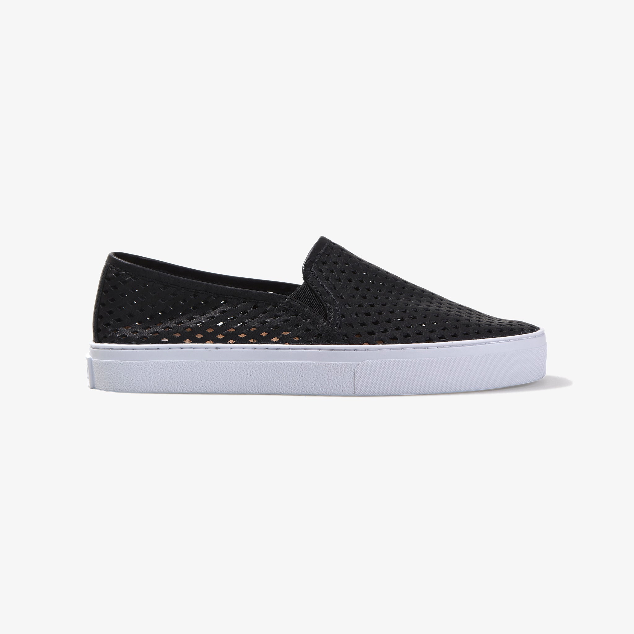 Jibs Classic Jet Black Slip On Sneaker-Shoe Side