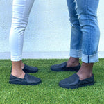 Jibs Classic Jet Black Royale Slip On Sneaker-Shoe Outdoors Mens Womens