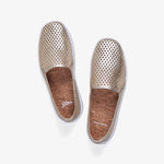 Jibs Classic Gold Slip On Sneaker-Shoe Have A Nice Day Cork In-sole