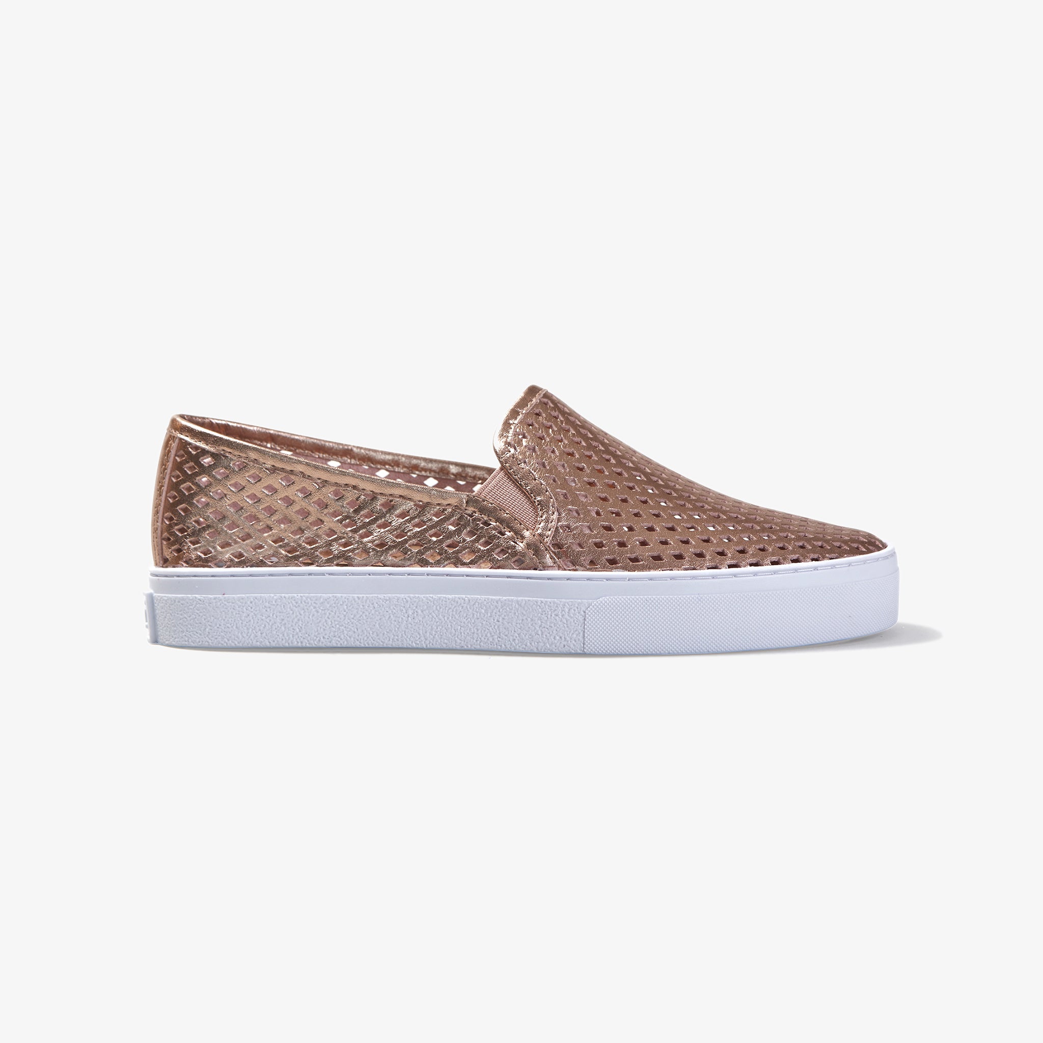 Jibs Classic Rose Gold Slip On Sneaker-Shoe Side