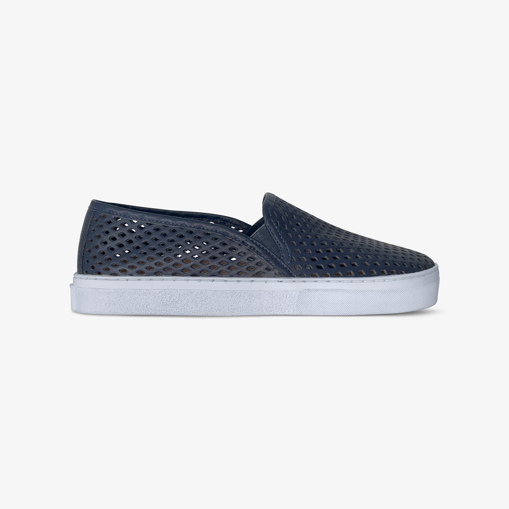 Jibs Classic Navy Slip On Sneaker-Shoe Side