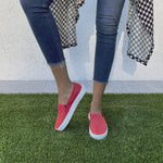Jibs Classic True Red Slip On Sneaker-Shoe Outdoors Womens