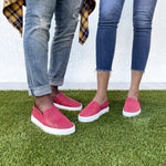Jibs Classic True Red Slip On Sneaker-Shoe Outdoors Mens Womens