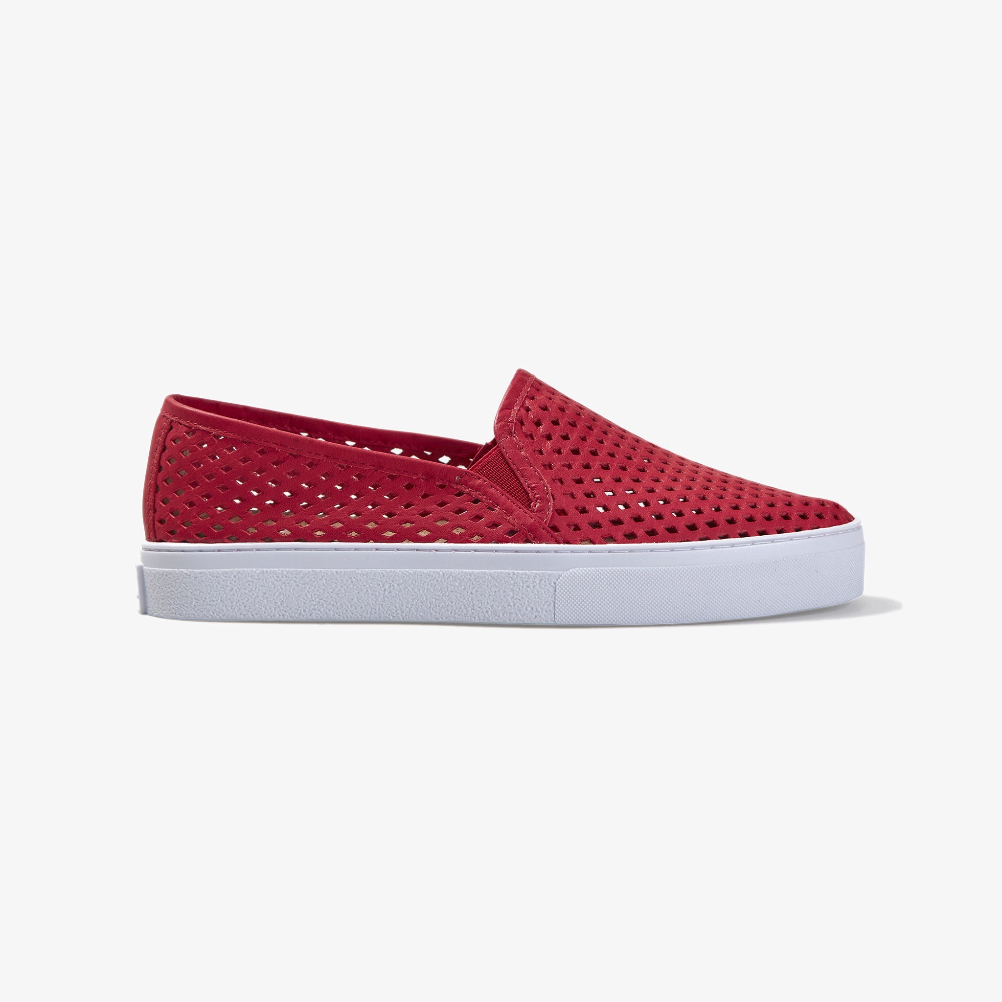 Jibs Classic True Red Slip On Sneaker-Shoe Side