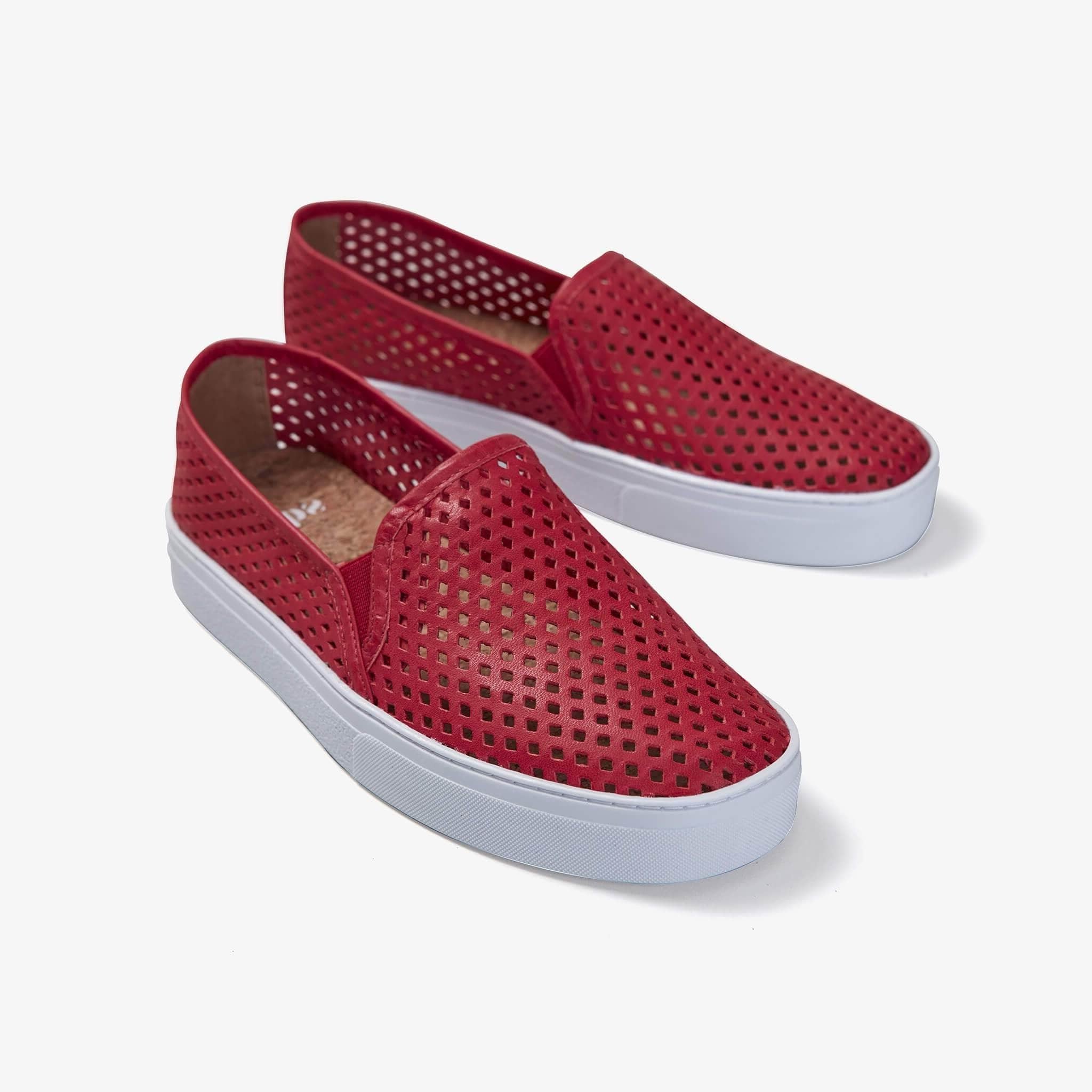 Jibs Classic True Red Slip On Sneaker-Shoe