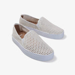 JIbs Classic Soft White Slip On Sneaker-Shoe