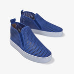 Jibs Mid Rise Galaxy Blue Slip On Sneaker Bootie