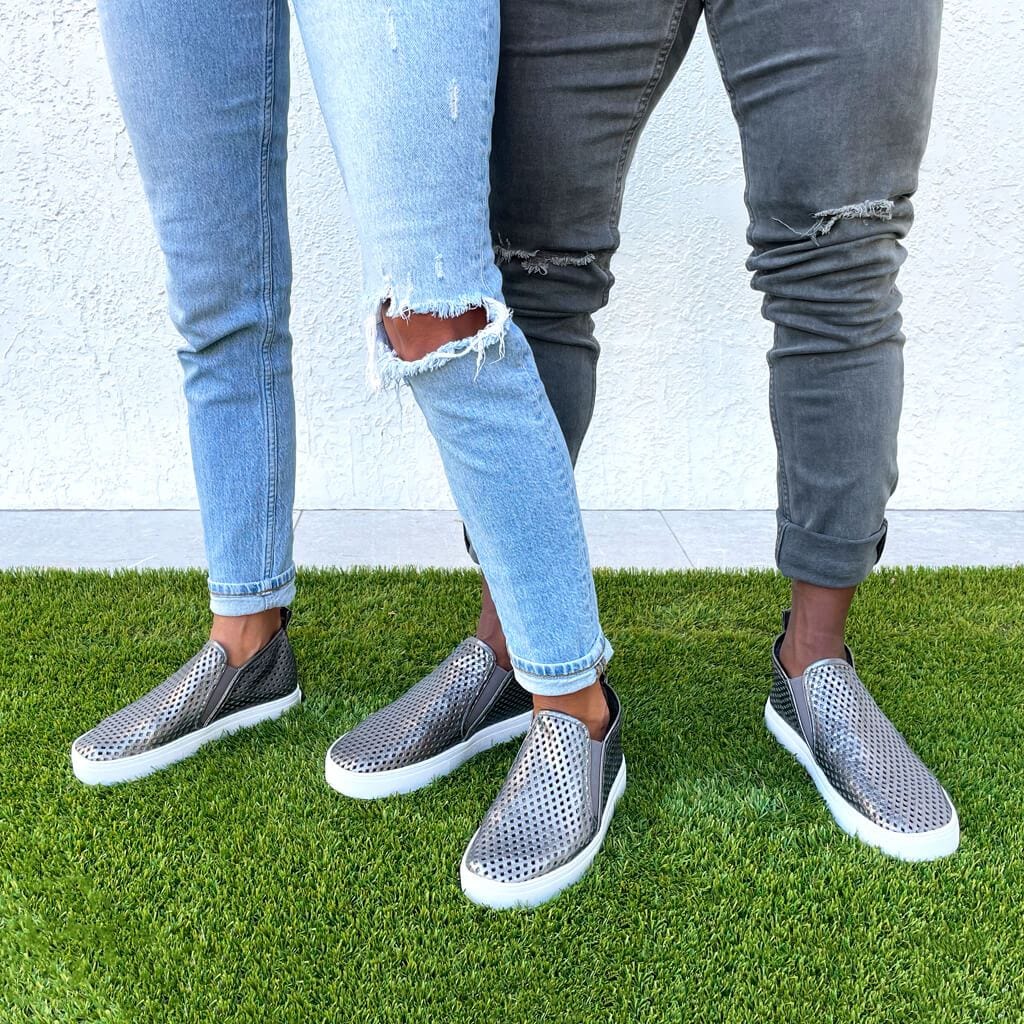 Jibs Mid Rise Space Gray Slip On Sneaker Bootie Outdoors Mens Womens