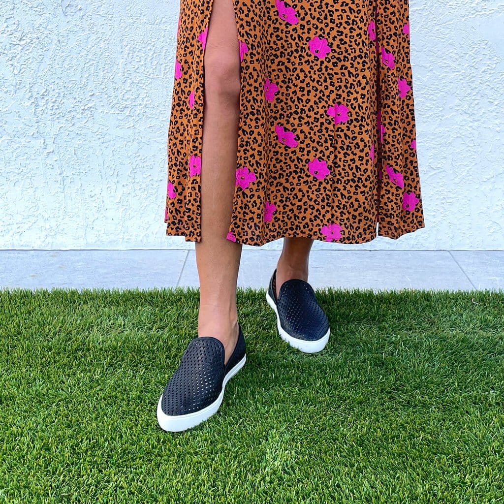 Jibs Slim Jet Black Slip On Sneaker Flat Pair Outdoors Womens