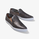 Jibs Slim Space Gray Slip On Sneaker Flat Pair