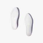 JIbs Slim Soft White Slip On Sneaker Flat Shoe Sole